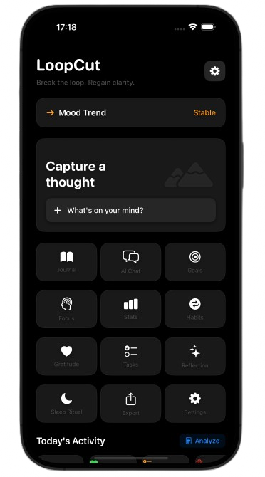 LoopCut App Screenshot